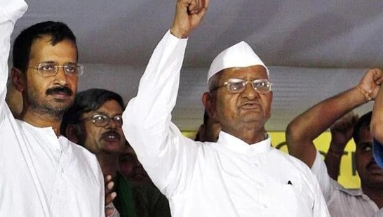 Anna Hazare made this complaint against Kejriwal.