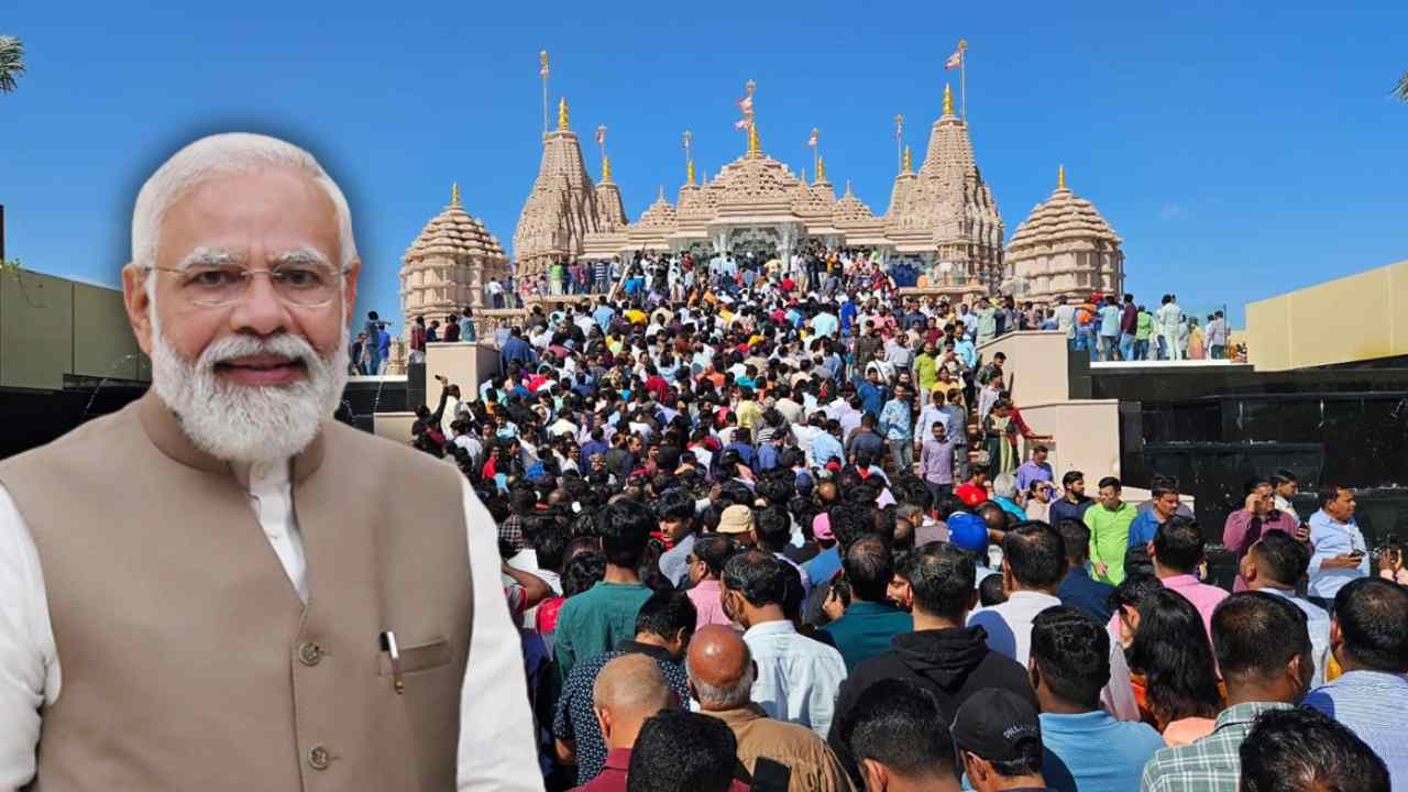 Hindu temple set a new record in a Muslim country.