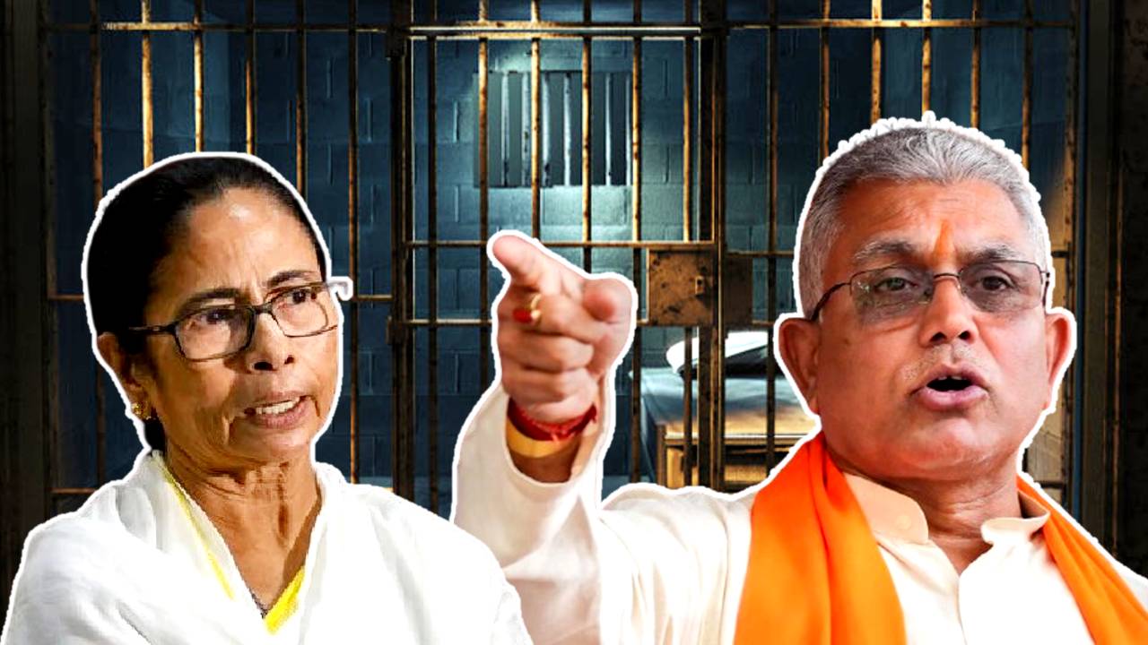 bjp candidate dilip ghosh again lashes out at tmc supremo chief minister mamata banerjee