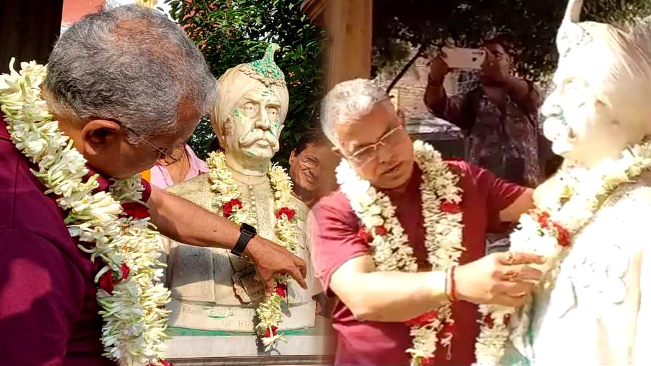 bjp candidate dilip ghosh statue controversy