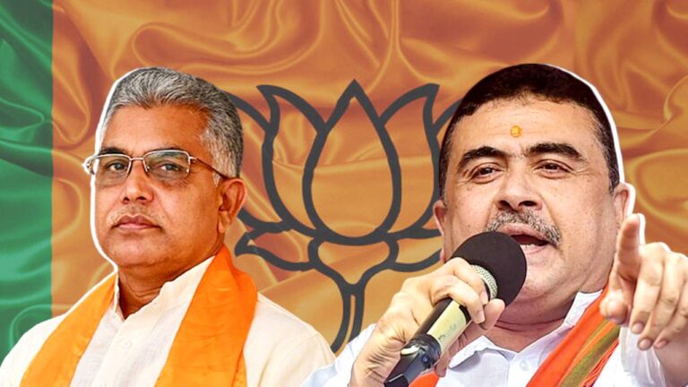 bjp leader suvendu adhikari reacts to dilip ghosh’s i fought against tmc comment