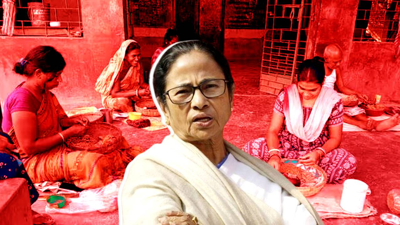 Ganga erosion affected family lives in a school in West Bengal Murshidabad