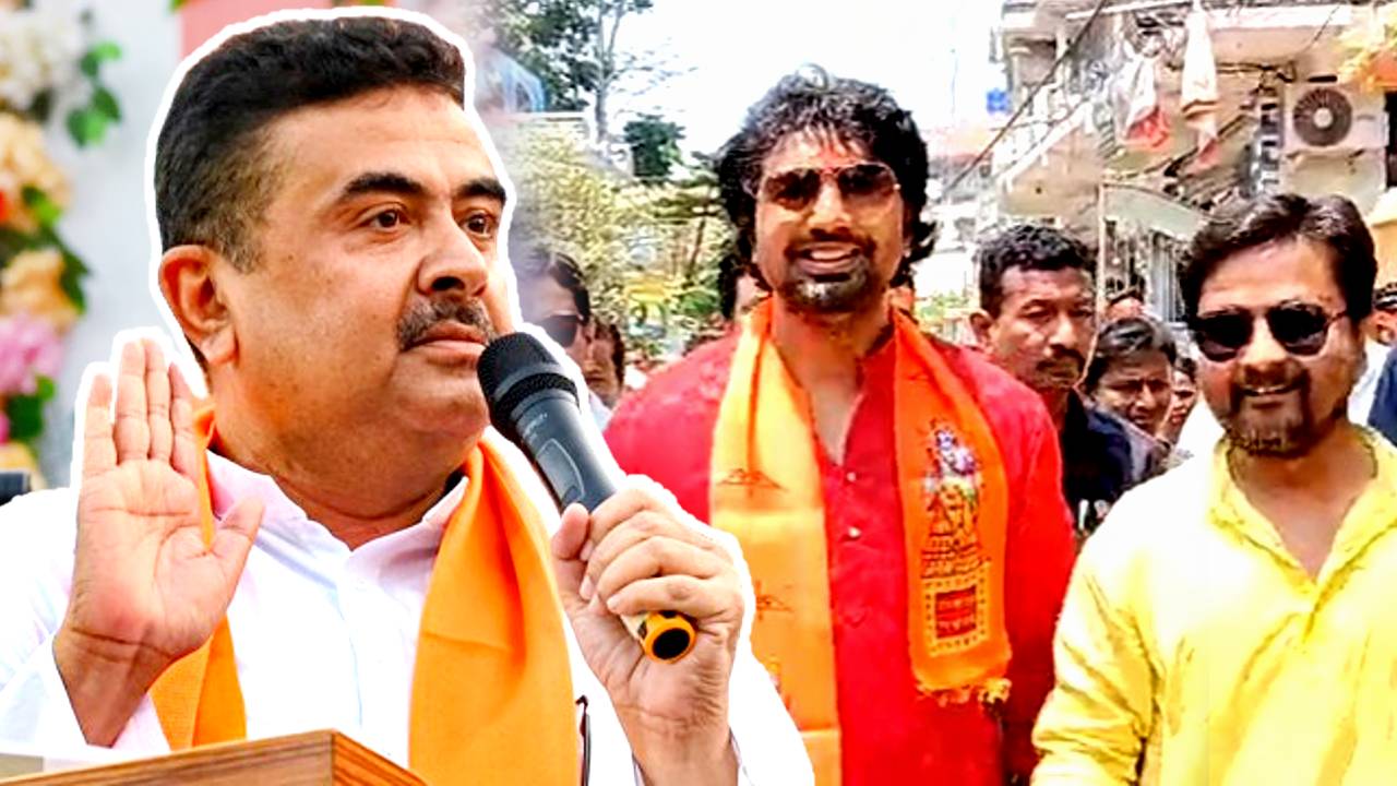 ghatal tmc candidate dev says joy shree ram slogan bjp’s suvendu adhikari reacts