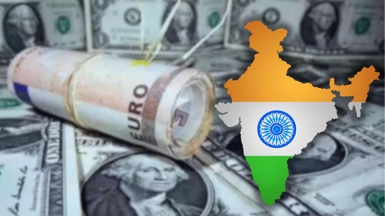 India's foreign exchange reserves reach record high.