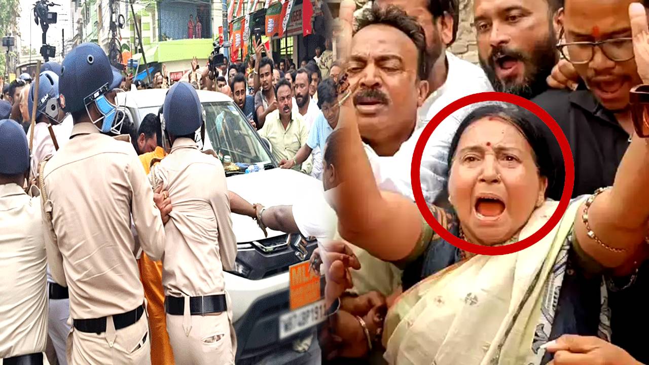 lok sabha election 2024 bjp mla sikha chatterjee attacks police administration in siliguri