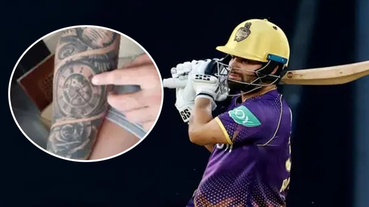 Rinku hides "special memories" in his tattoo.