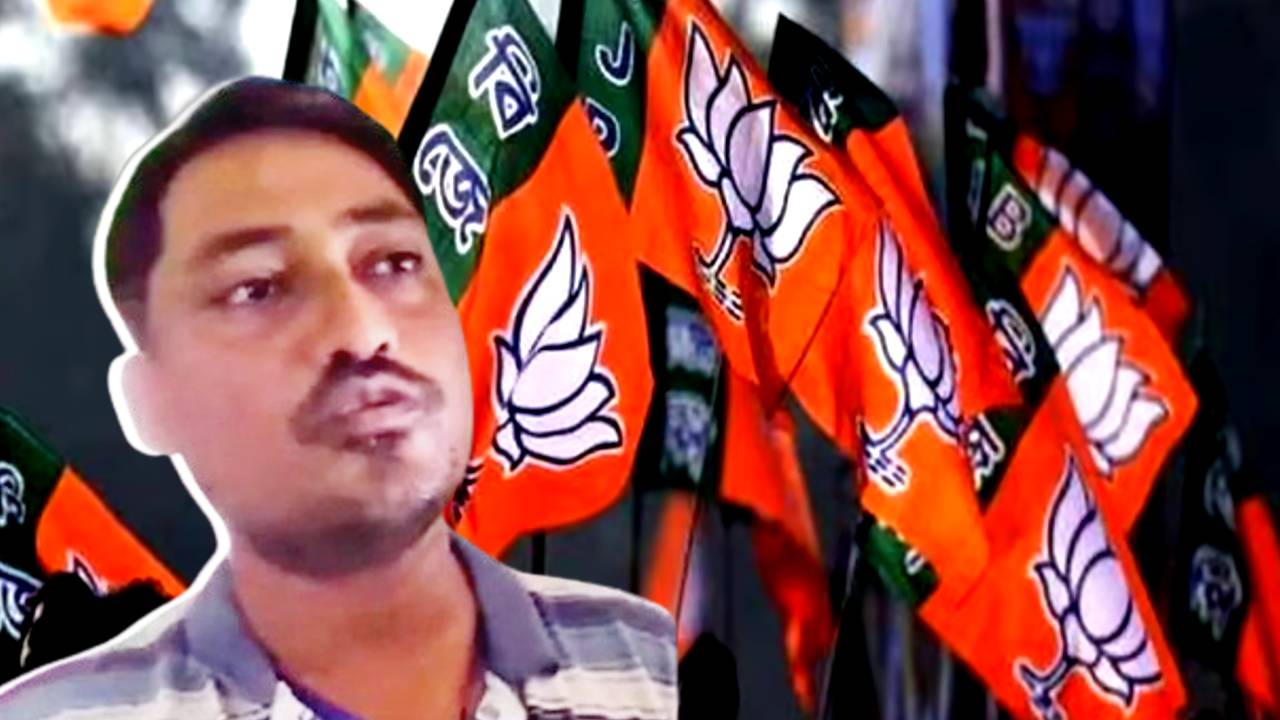 A miscreant of Trinamool Congress allegedly attacked BJP leader house in Arambag