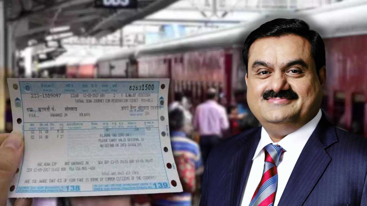 Gautam Adani brings the best train ticket booking app.