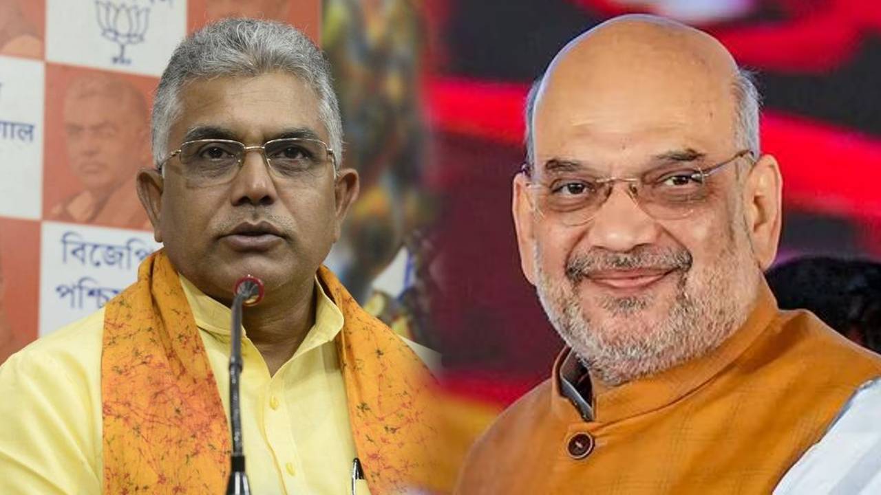 Amit Shah Dilip Ghosh