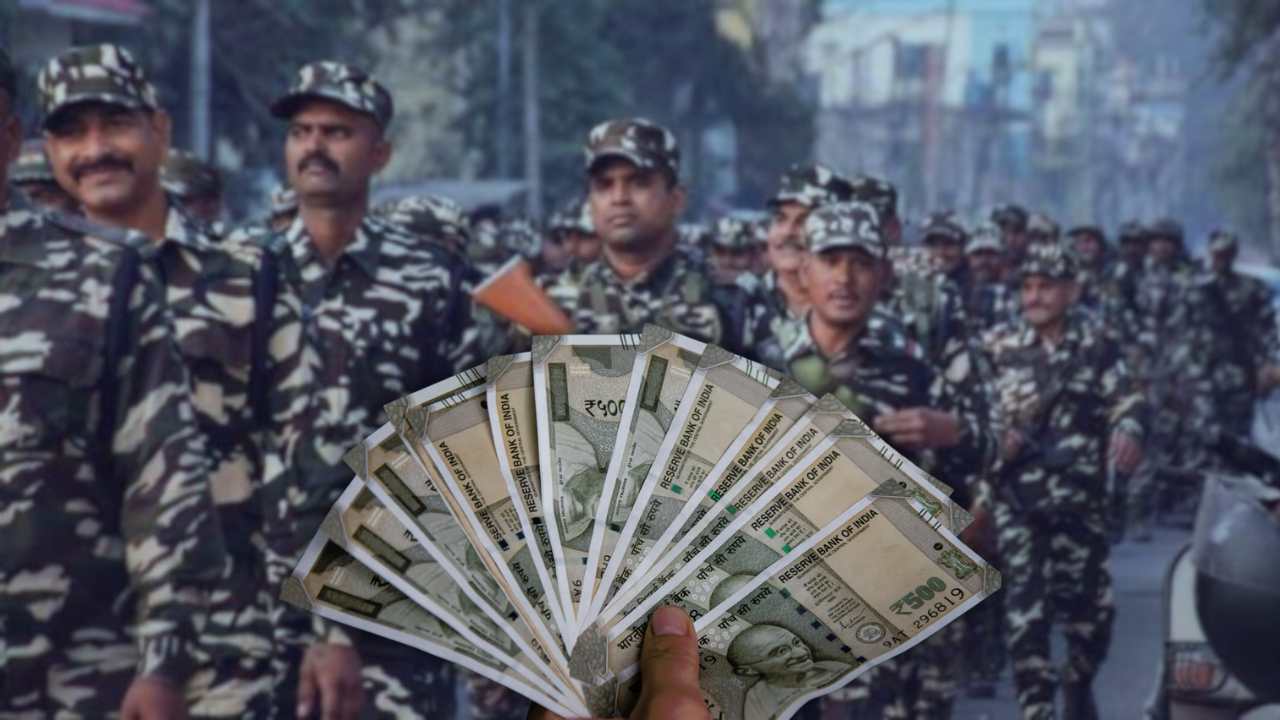 How much salary do CRPF constables get every month.