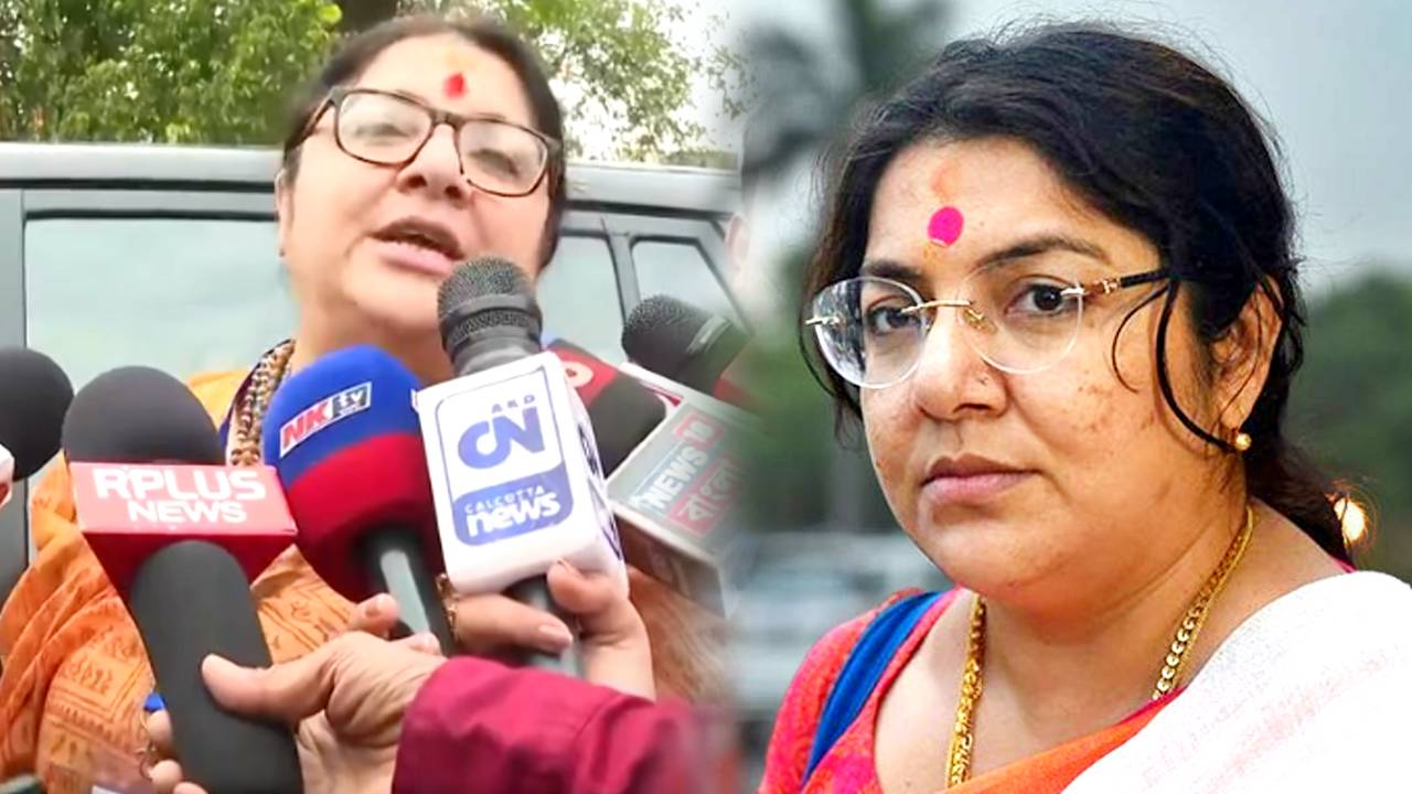 Hooghly Lok Sabha candidate Locket Chatterjee Rachana Banerjee TMC vs BJP