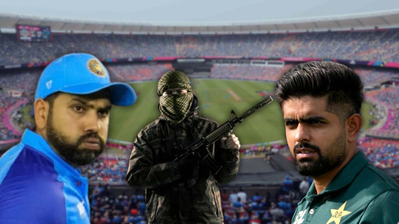 Terrorist attack threat in India-Pakistan match.