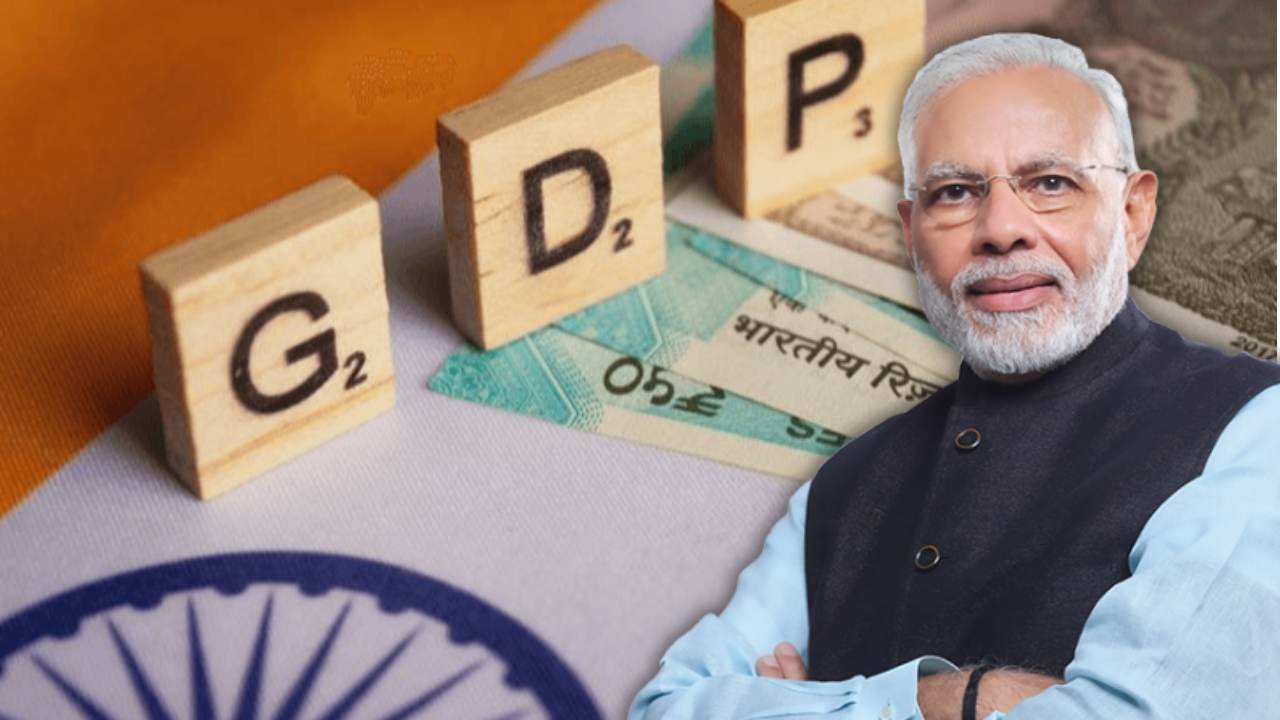 India's GDP grew by 8.2 percent.