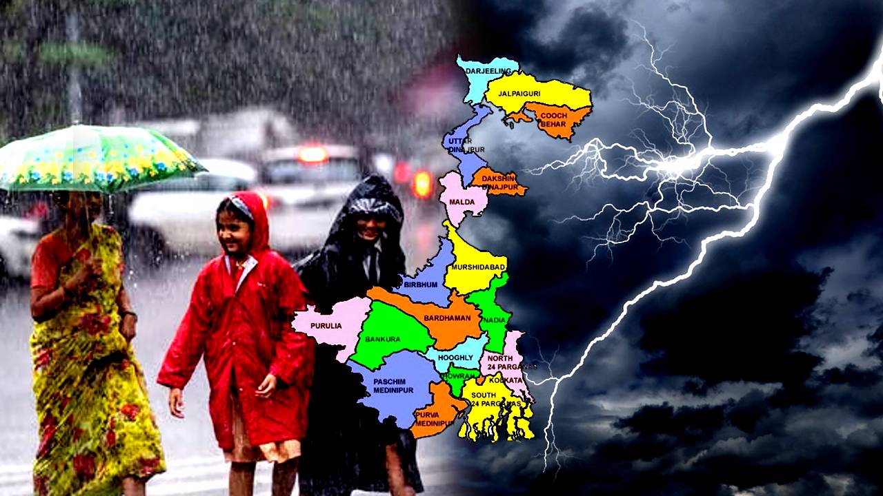 Rain in North Bengal South Bengal Kolkata West Bengal weather update 3rd