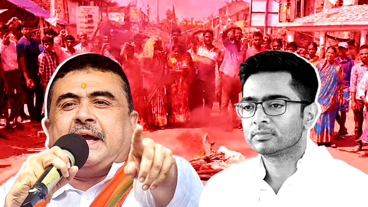 Suvendu Adhikari blames Abhishek Banerjee after BJP worker mother murder in Nandigram