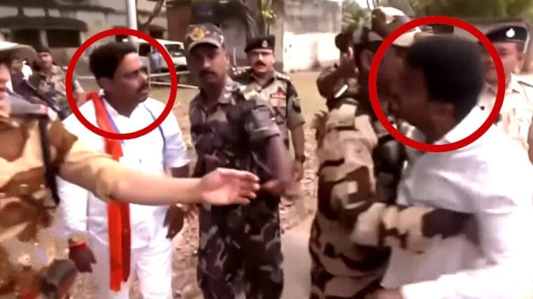 WB BJP Lok Sabha candidate scuffle with TMC leader in Jangipur police complaint lodged