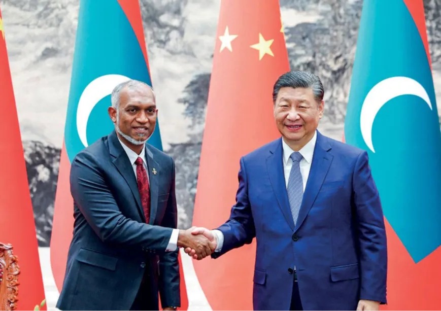 China will provide relief to the debt-ridden Maldives.