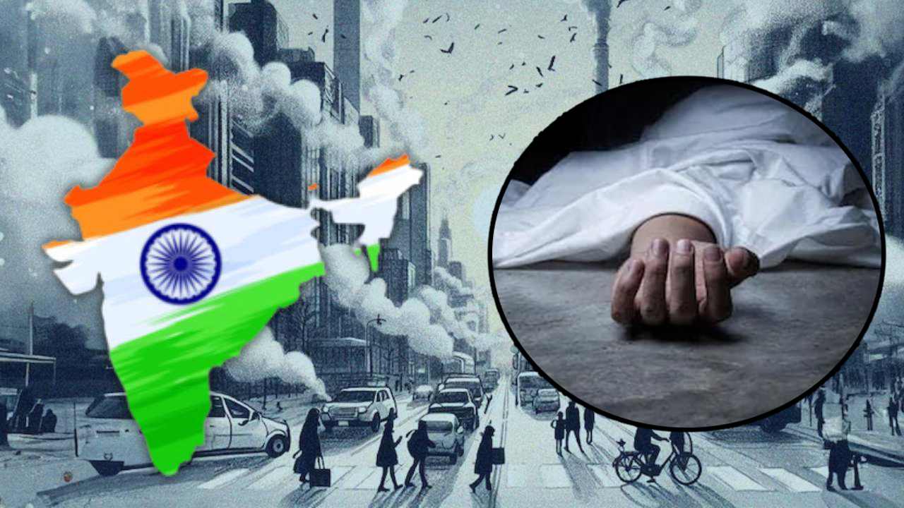 21 lakh people die due to air pollution in India alone.