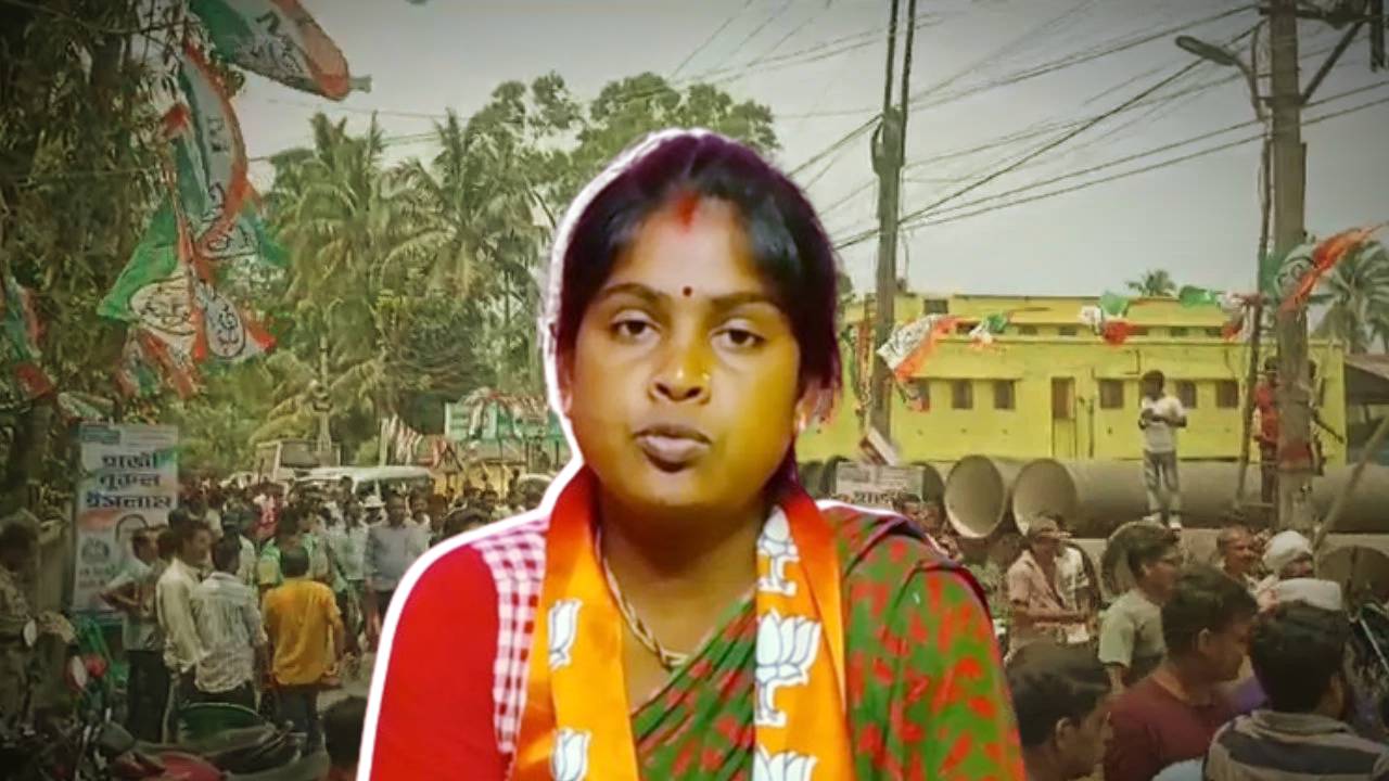 BJP candidate Rekha Patra chased in Basirhat by TMC allegedly threatened to death