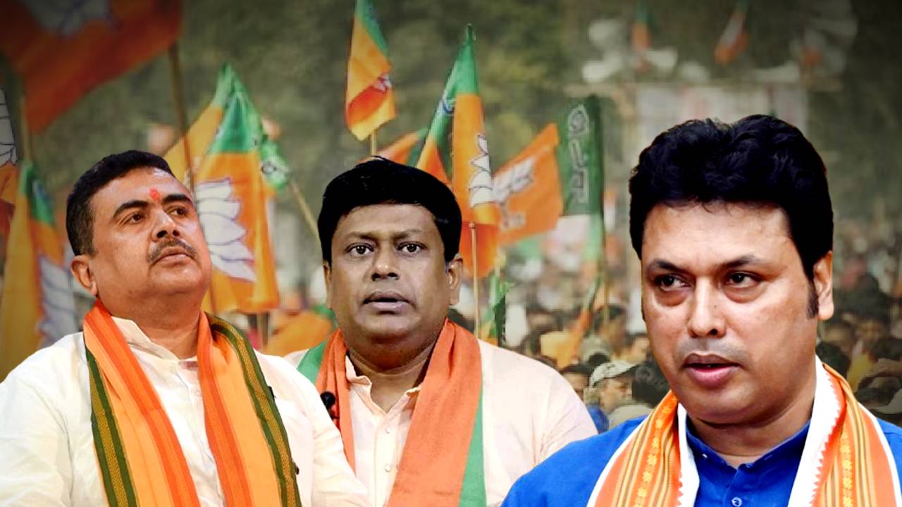 BJP central team faces protest in Diamond Harbour Amtala