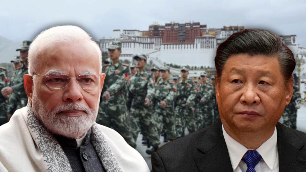 India's strict action in China-ruled Tibet.