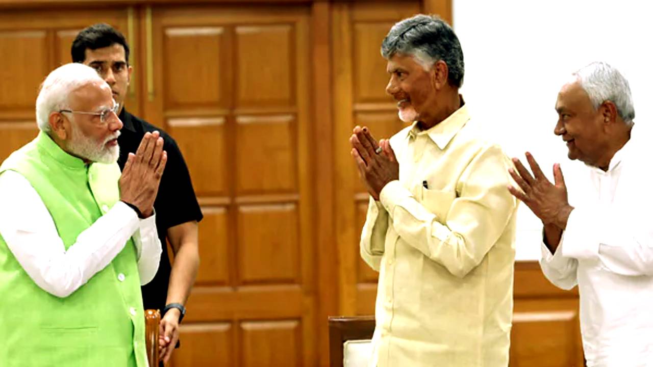 Narendra Modi Nitish Kumar Chandrababu Naidu