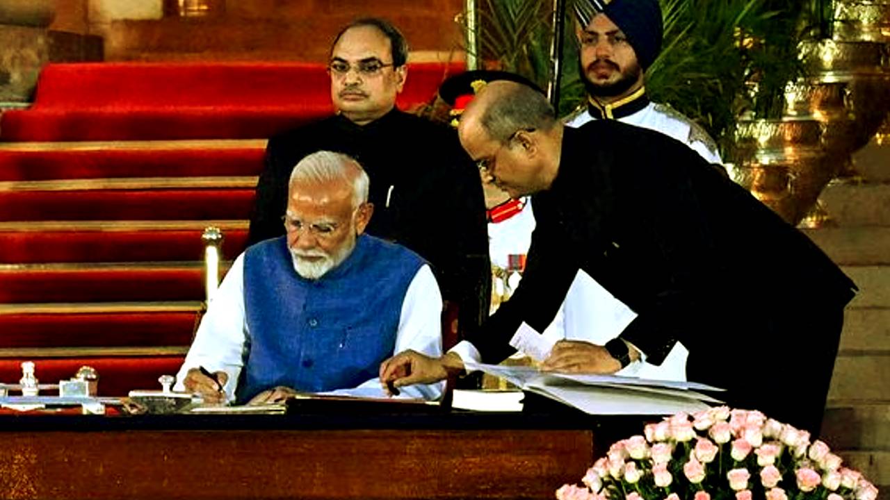 Narendra Modi oath taking ceremony