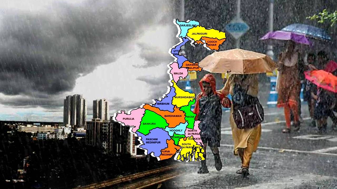 Rainfall alert in South Bengal North Bengal Kolkata West Bengal weekly weather update