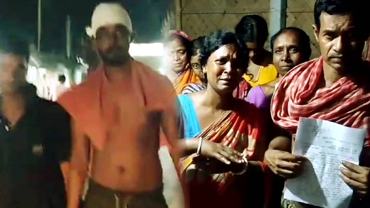Sandeshkhali TMC BJP clash