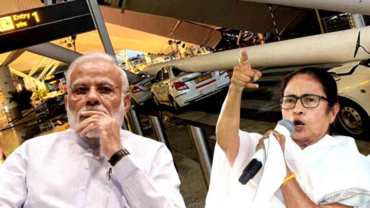 Trinamool Congress blames Narendra Modi for Delhi Airport accident