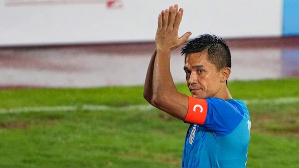 Sunil Chhetri did not get a goal in the last match.