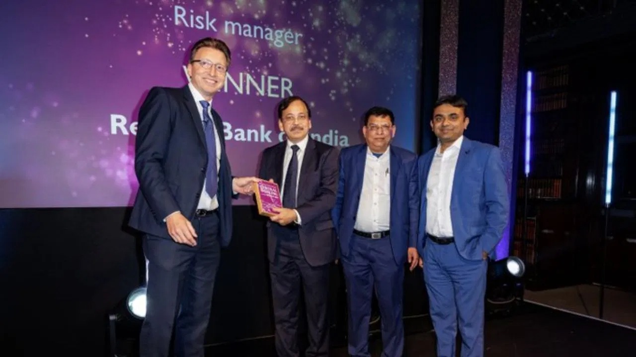 Reserve Bank of India won the big prize in London.