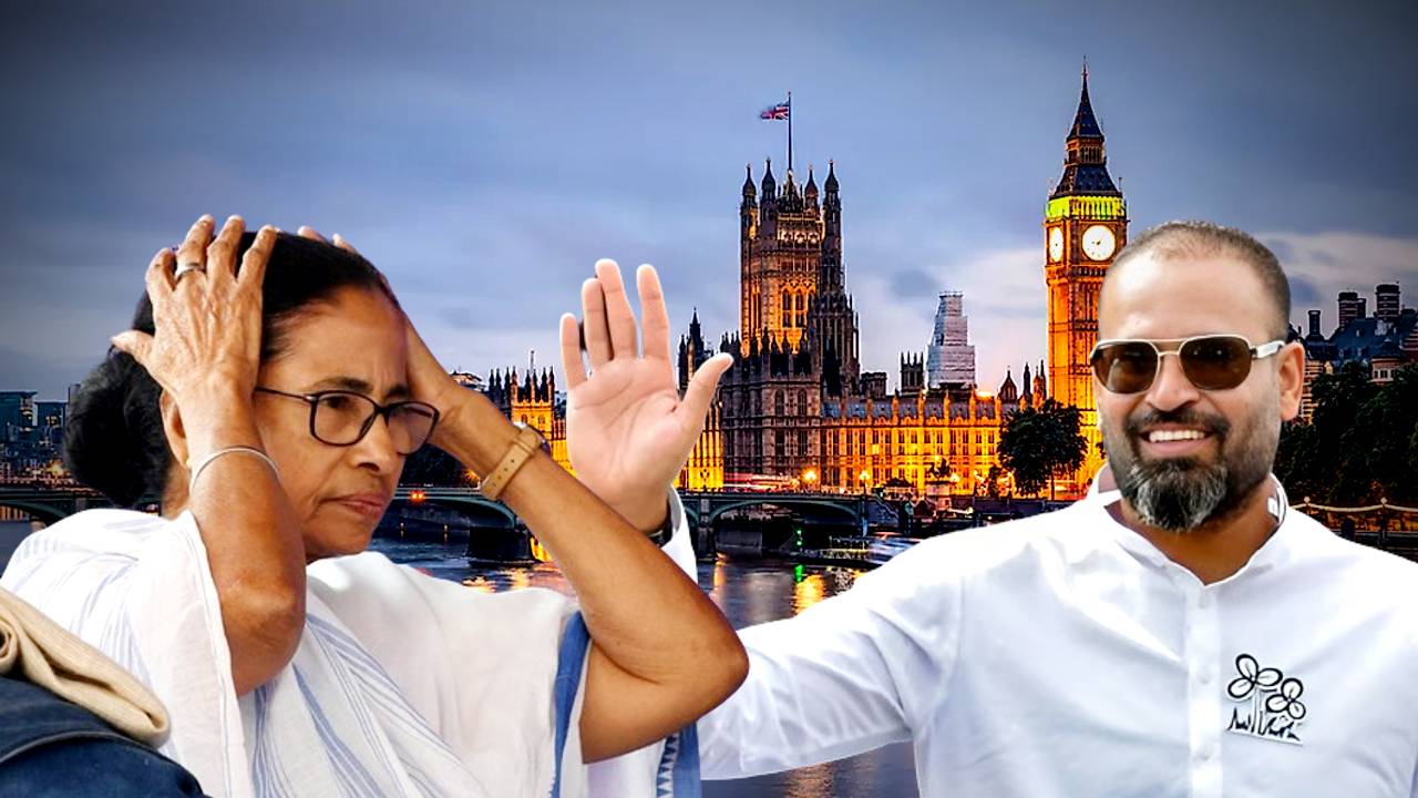 Berhampore MP Yusuf Pathan is now in England