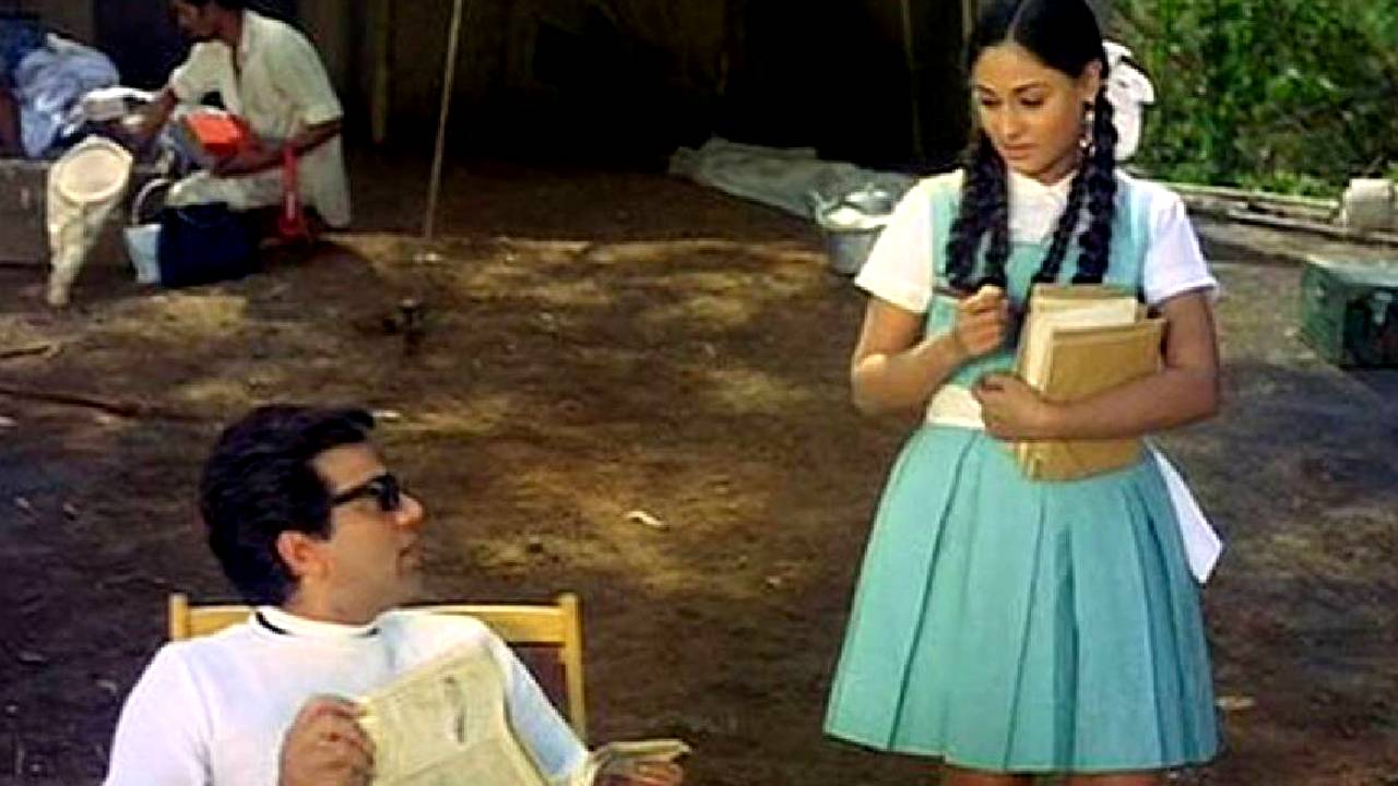 Dharmendra and Jaya Bachchan