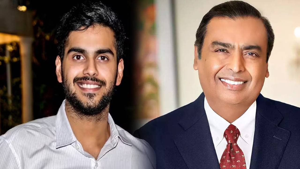 Jai Anshul Ambani Mukesh Ambani