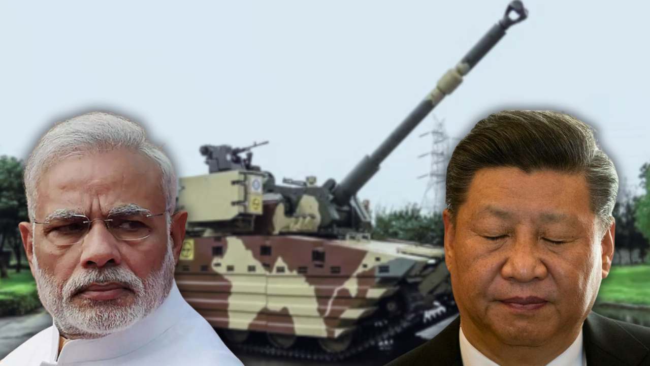 India's own tank "Zorawar" is taking entry this time.