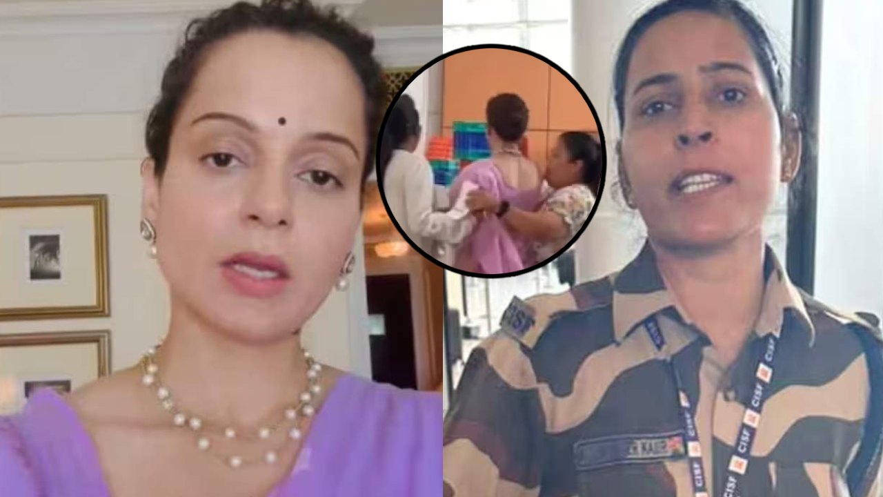 The CISF constable who slapped Kangana was transferred.