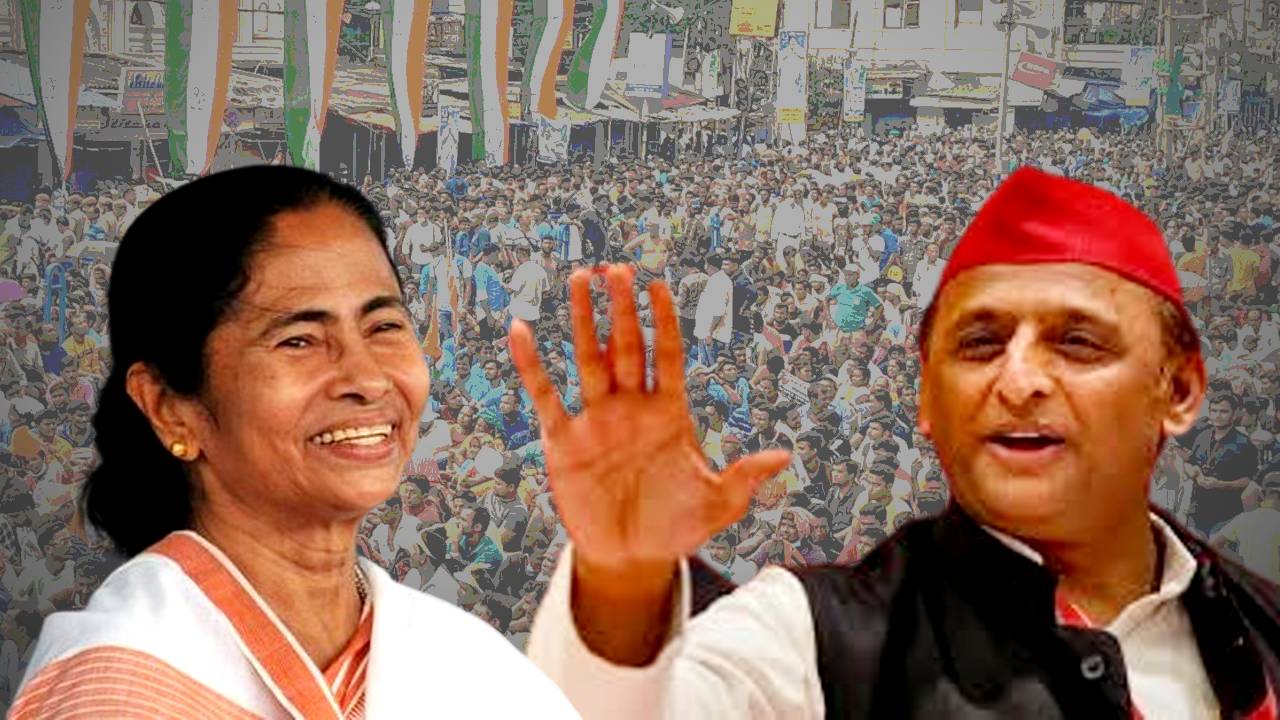 Mamata Banerjee praised by Akhilesh Yadav