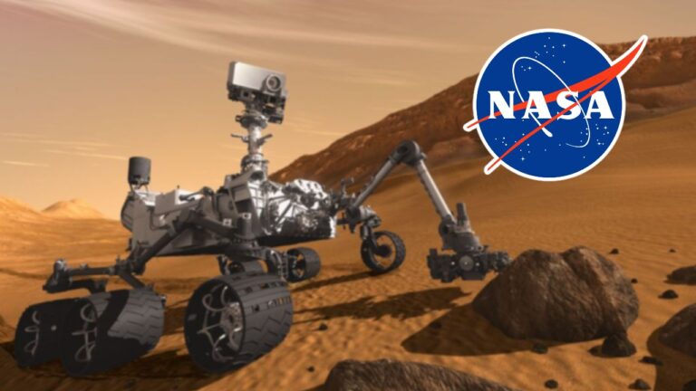 NASA scientists find "treasure" on Mars.