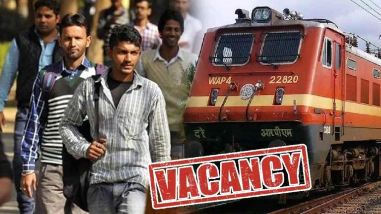 Recruitment Indian Railways is recruiting for huge vacancies.