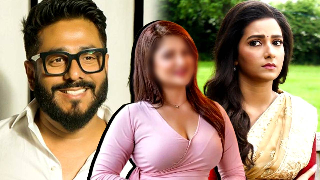 Raj Chakraborty says I love you to this actress in front of Subhashree Ganguly