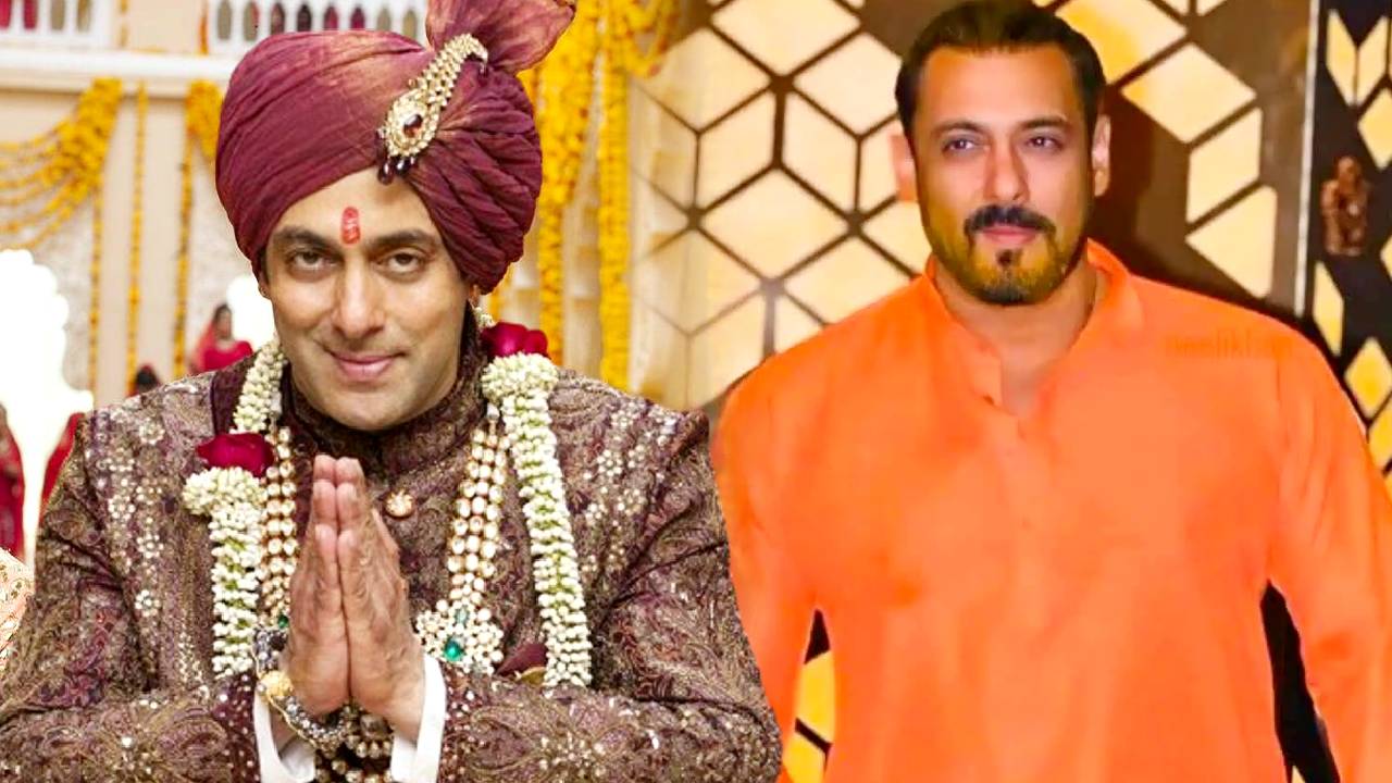 Salman Khan leaves Anant Ambani wedding ceremony with haldi on his face