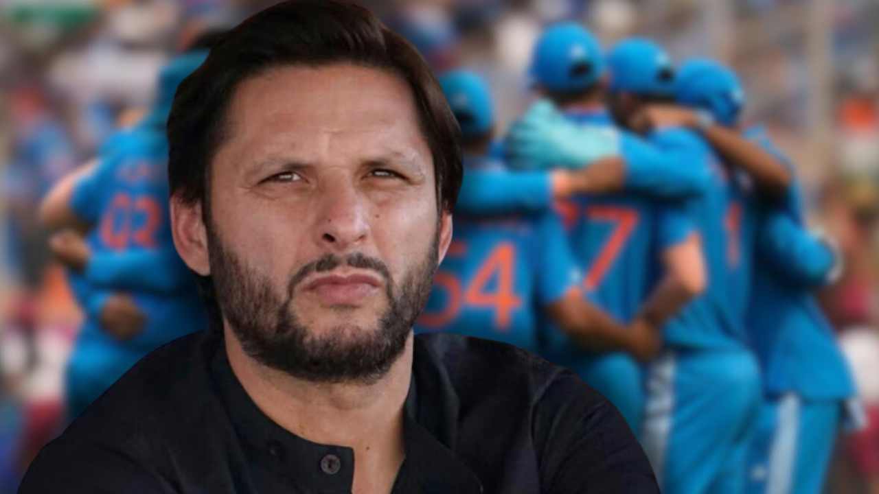 What did Shahid Afridi say about India going to play in Pakistan.