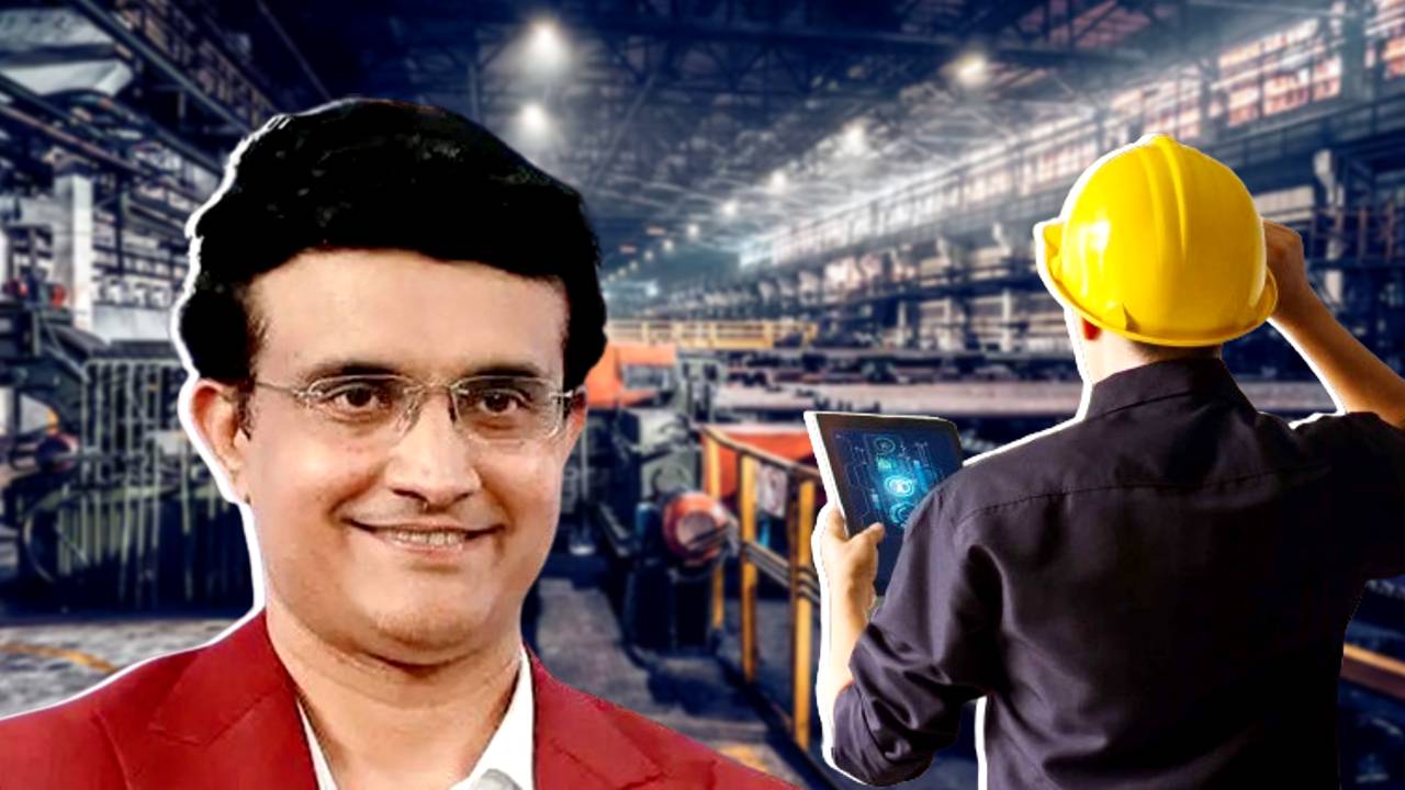 Sourav Ganguly iron factory land is inspected by Land Department