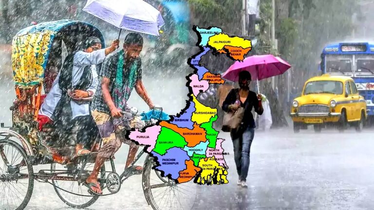 South Bengal weather rainfall in Kolkata North Bengal West Bengal weather update 27th July