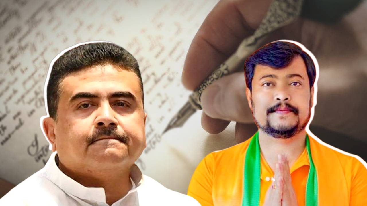 Suvendu Adhikari writes letter to Speaker about BJP MLA Soumen Roy issue