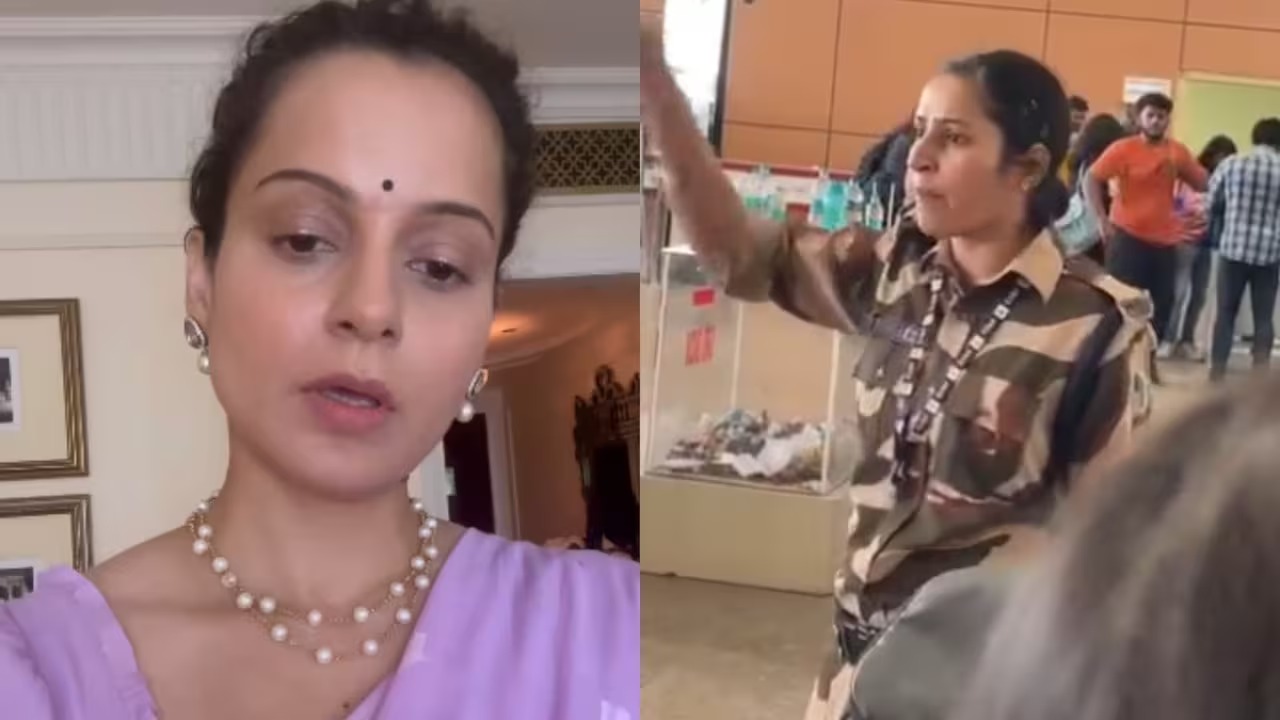 The CISF constable who slapped Kangana was transferred.