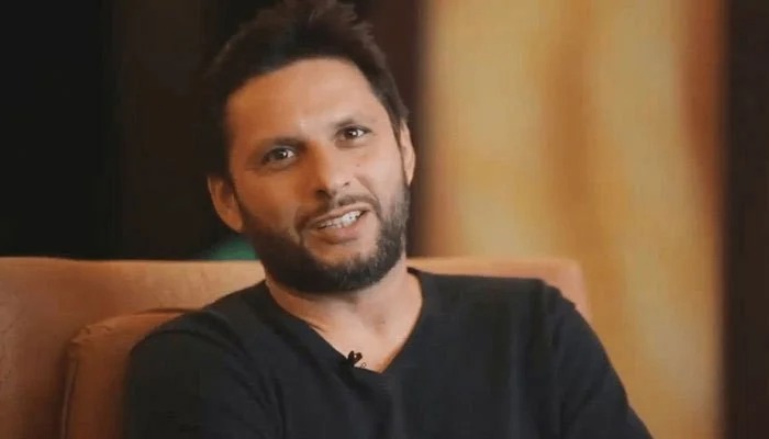 What did Shahid Afridi say about India going to play in Pakistan.