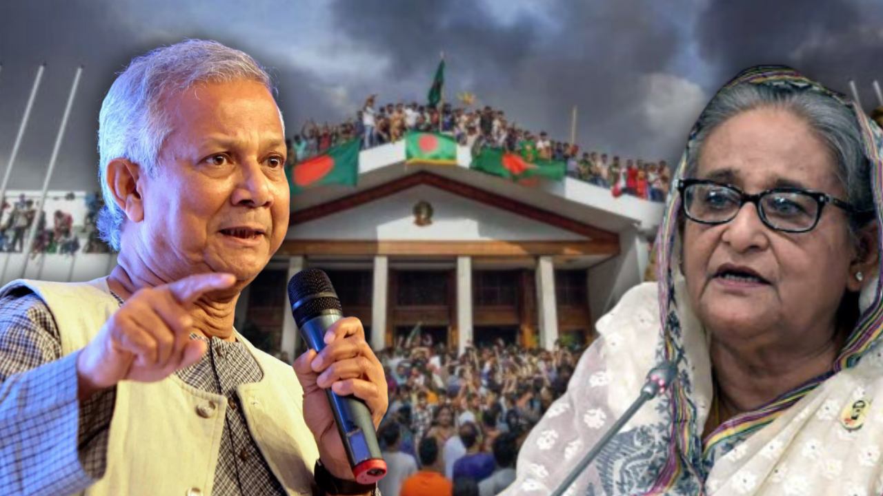 The interim government of Bangladesh gave a big shock to Sheikh Hasina.