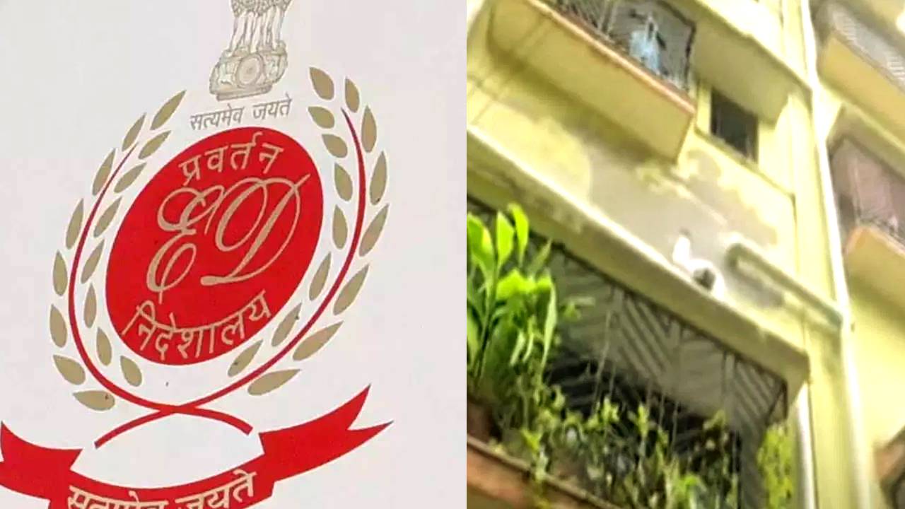 Enforcement Directorate ED raid in Kolkata Kalikapur